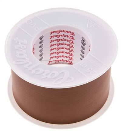 Electrical Insulation Tape VDE-tested 50mm/25m Brown