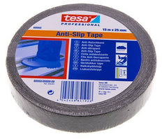 Cinta adhesiva antideslizante 25mm/15m Negro