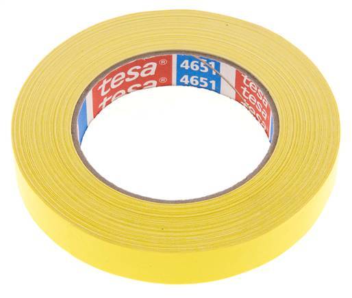 Cinta adhesiva industrial 19mm/25m Amarillo