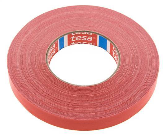 Cinta adhesiva industrial 19mm/50m Rojo
