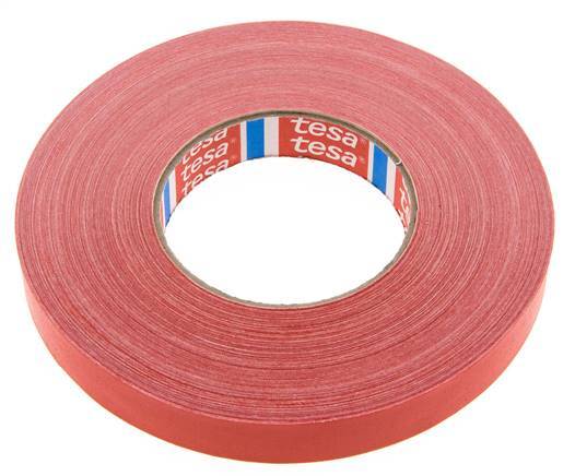Cinta adhesiva industrial 19mm/50m Rojo