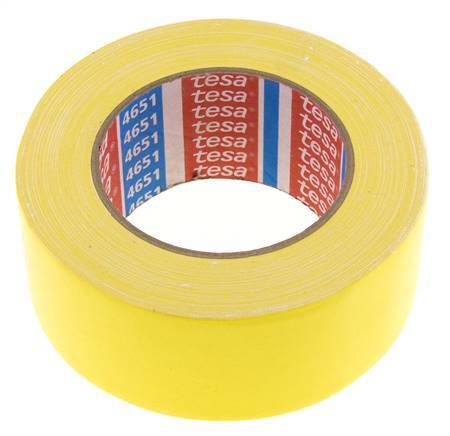 Cinta adhesiva industrial 50mm/25m Amarillo