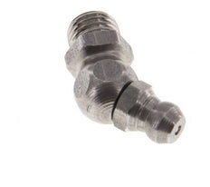 Angled Hydraulic Grease Nipple Stainless Steel M8x1 DIN 71412