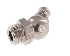 Engrasador hidráulico acodado Acero inoxidable M10x1,5 DIN 71412