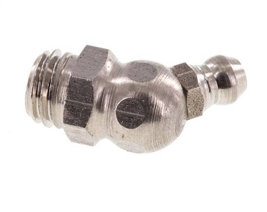 Angled Hydraulic Grease Nipple Stainless Steel M10x1.5 DIN 71412
