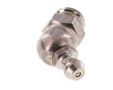 Engrasador hidráulico acodado Acero inoxidable M10x1,5 DIN 71412