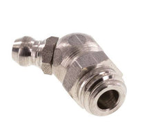 Engrasador hidráulico acodado Acero inoxidable M10x1,5 DIN 71412