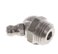 Angled Hydraulic Grease Nipple Stainless Steel R 1/4 inch DIN 71412