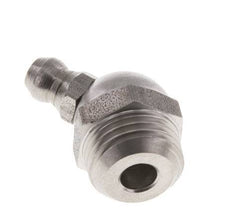 Angled Hydraulic Grease Nipple Stainless Steel R 1/4 inch DIN 71412