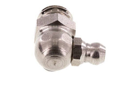 Right-angled Hydraulic Grease Nipple Stainless Steel M10x1.5 DIN 71412