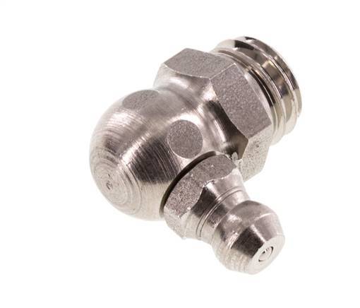 Right-angled Hydraulic Grease Nipple Stainless Steel M10x1.5 DIN 71412