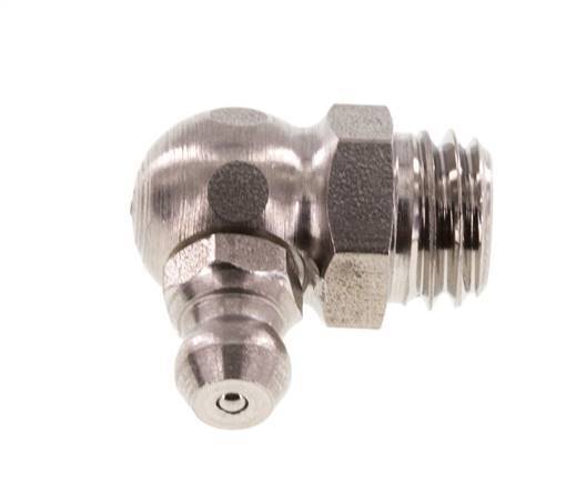 Right-angled Hydraulic Grease Nipple Stainless Steel M10x1.5 DIN 71412