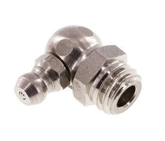 Right-angled Hydraulic Grease Nipple Stainless Steel M10x1.5 DIN 71412