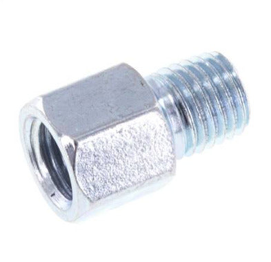 Acero Macho/Hembra M8x1 Extensión de engrasador 14mm [2 Piezas]