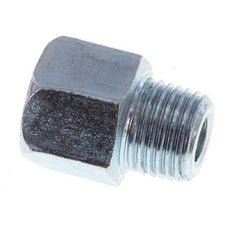 Prolongación de la boquilla de engrase M10x1 de acero macho/hembra 14mm [2 piezas]