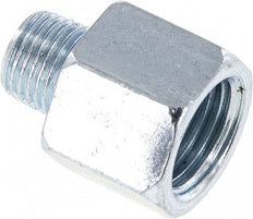 Steel Male M10x1/Female Rp 1/4 inch Adapter 18mm