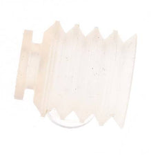 20mm Bellows Silicone Clear Vacuum Suction Cup Stroke 16mm