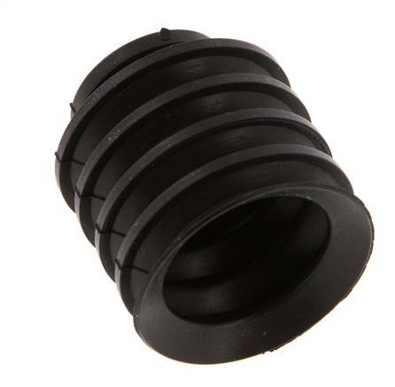 30mm Bellows CR Black Vacuum Suction Cup Stroke 21mm