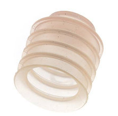 30mm Bellows Silicone Clear Vacuum Suction Cup Stroke 21mm