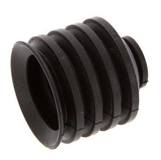 Ventosa de Fuelle 40mm CR Negro Recorrido 20mm