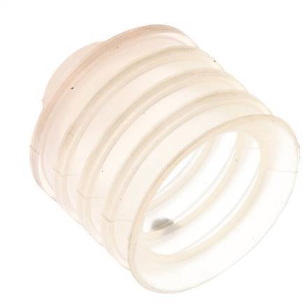 Ventosa de Fuelle 40 mm Silicona Transparente Recorrido 20 mm