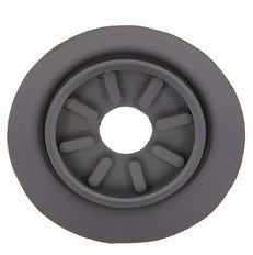 Ventosa Plana NBR Gris 100mm G 1/4 pulgadas Hembra Recorrido 6mm con labios finos