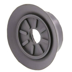 Ventosa Plana NBR Gris 100mm G 1/4 pulgadas Hembra Recorrido 6mm con labios finos