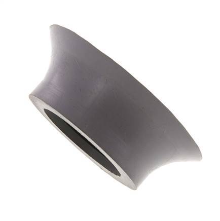 Ventosa Plana NBR Gris 100mm G 1/4 pulgadas Hembra Recorrido 6mm con labios finos