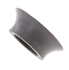 Ventosa Plana NBR Gris 100mm G 1/4 pulgadas Hembra Recorrido 6mm con labios finos