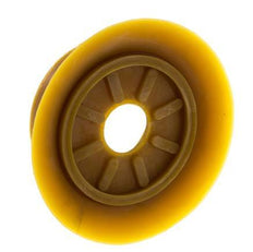 Ventosa Plana NR Beige 100mm G 1/4 pulgadas Hembra Recorrido 6mm con Labios finos