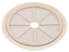 Ventosa Plana NRE Blanca 200mm G 1/2 pulgadas Hembra Recorrido 5mm con labios finos