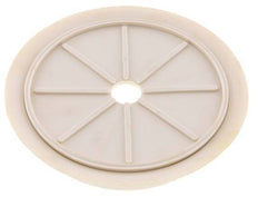 Ventosa Plana NRE Blanca 200mm G 1/2 pulgadas Hembra Recorrido 5mm con labios finos