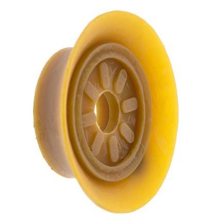 Ventosa Plana NRE Marrón 40mm G 1/8 pulgadas Hembra Recorrido 3mm con Labios finos