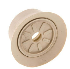 Ventosa Plana NR Beige 70mm G 1/4 pulgadas Hembra Recorrido 6mm con labios finos