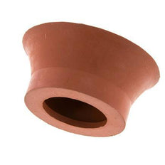 Ventosa Plana SBR Marrón Rojizo 70mm G 1/4 pulgada Hembra Recorrido 6mm con Labios Finos