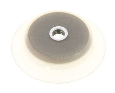 Ventosa Plana Silicona Transparente 95mm G 1/4 de pulgadas Hembra Recorrido 6mm con Labios robustos