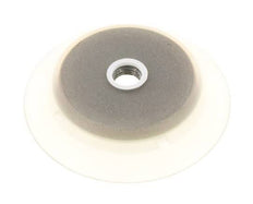 Ventosa Plana Silicona Transparente 95mm G 1/4 de pulgadas Hembra Recorrido 6mm con Labios robustos