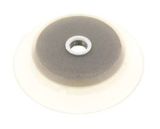 Ventosa Plana Silicona Transparente 95mm G 1/4 de pulgadas Hembra Recorrido 6mm con Labios robustos