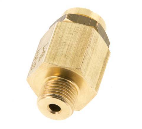 G Válvula de seguridad ajustable de latón de 1/8'' 0,5-1 bar (7,25-14,50 psi)