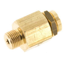 G Válvula de seguridad ajustable de latón de 1/8'' 0,5-1 bar (7,25-14,50 psi)