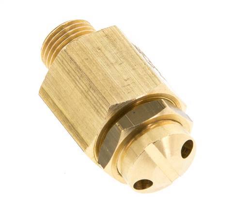 G Válvula de seguridad ajustable de latón de 1/8'' 0,5-1 bar (7,25-14,50 psi)