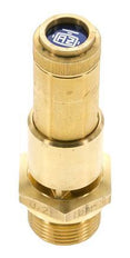G Válvula de seguridad preajustada de latón de 3/4'' 0,3 bar (4,35 psi) DN 10