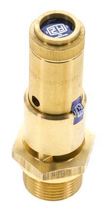 G 3/4'' Brass Pre-Set Safety Valve 0.4 bar (5.8 psi) DN 10