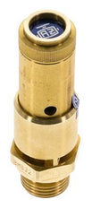 G 1/2'' Brass Pre-Set Safety Valve 0.5 bar (7.25 psi) DN 10