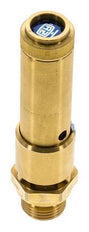 G 1/2'' Brass Pre-Set Safety Valve 12.2 bar (176.95 psi) DN 10