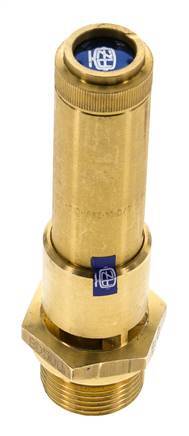 G 3/4'' Brass Pre-Set Safety Valve 16 bar (232.06 psi) DN 10