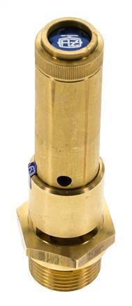 G 3/4'' Brass Pre-Set Safety Valve 16 bar (232.06 psi) DN 10