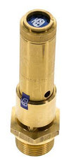 G Válvula de seguridad preajustada de latón de 3/4'' 19 bar (275,58 psi) DN 10