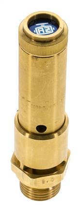 G 1/2'' Brass Pre-Set Safety Valve 21 bar (304.58 psi) DN 10