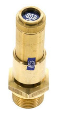G 3/4'' Brass Pre-Set Safety Valve 2.3 bar (33.36 psi) DN 10